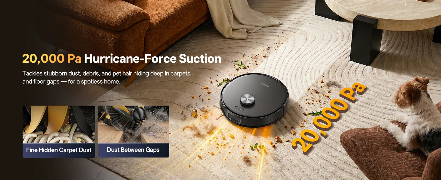 Powerful Suction