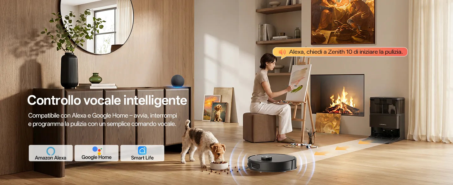 Controllo vocale smart