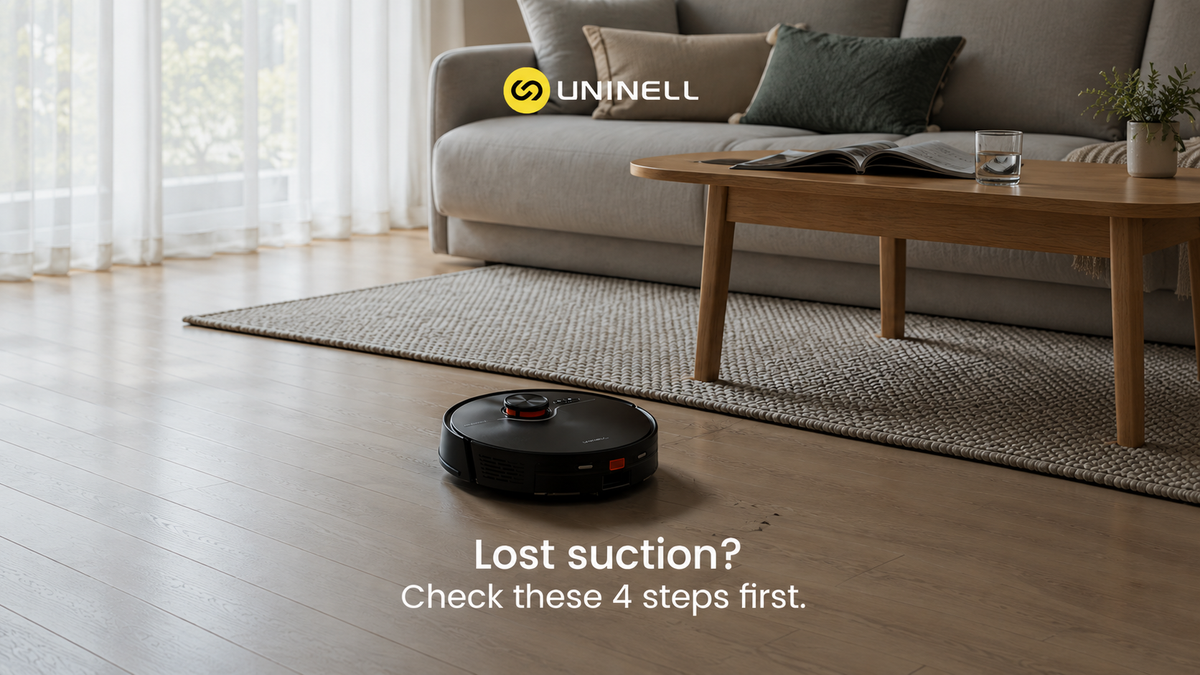 UNINELL UR3 Lost Suction? Check These 4 Steps to Restore Full Power