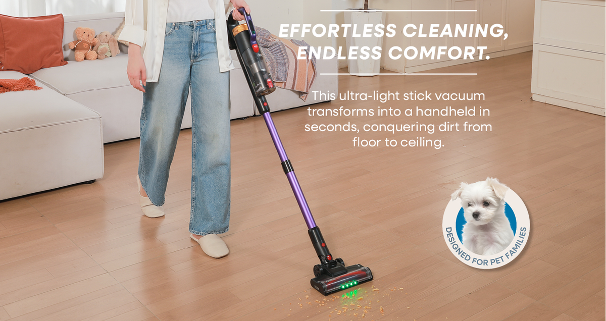 Say Goodbye to Heavy Vacuums and Tangled Hair: How UNINELL UV2 Makes Daily Cleaning Effortless