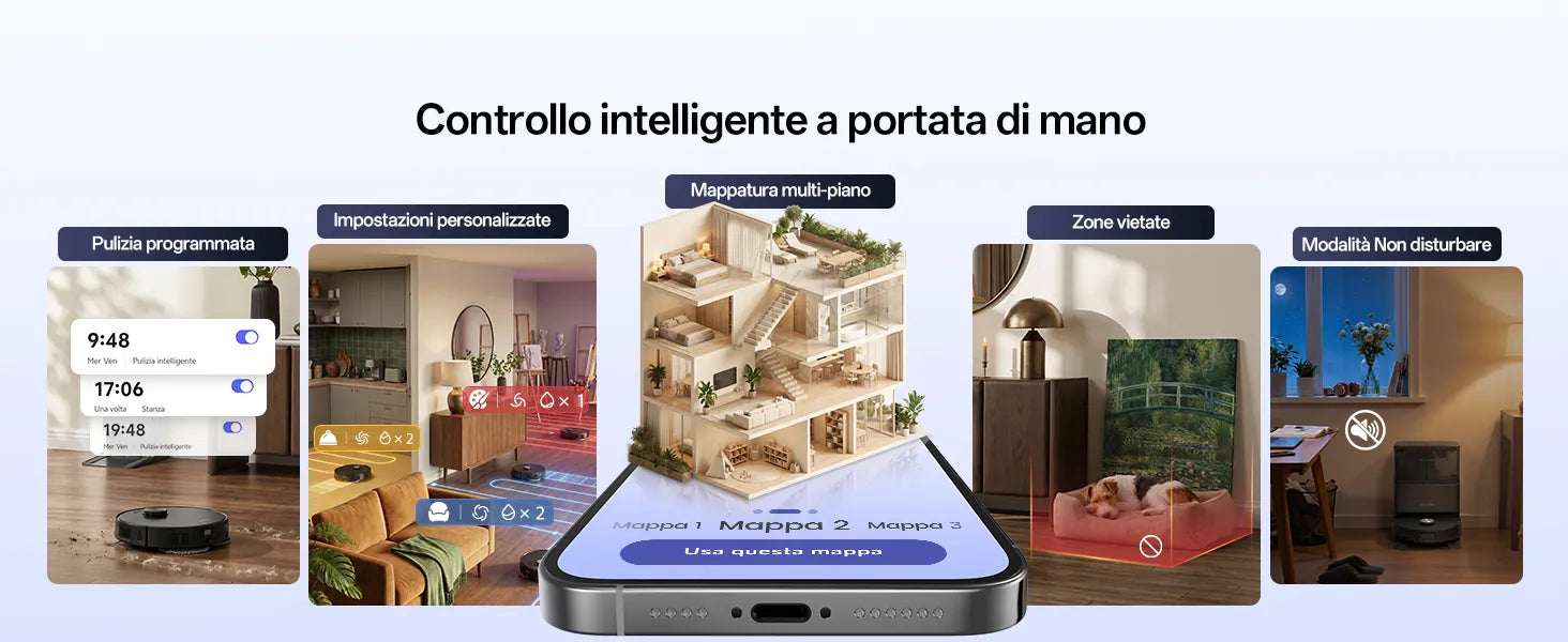 Controllo tramite app